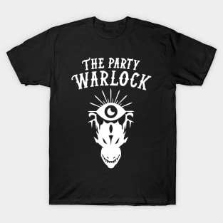 Warlock Dungeons and Dragons Team Party T-Shirt